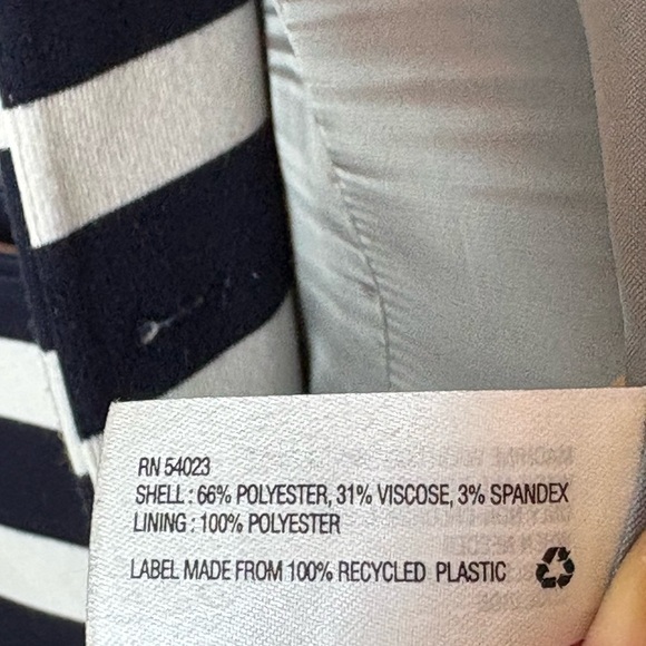 GAP Navy and White Striped Blazer - Picture 6 of 13